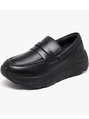 NIB Exeblue Black Non-slip Women's Work Shoes - 9